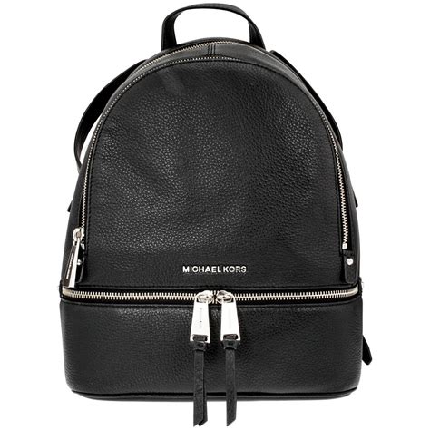 michael kors genuine leather|Michael Kors leather backpack sale.